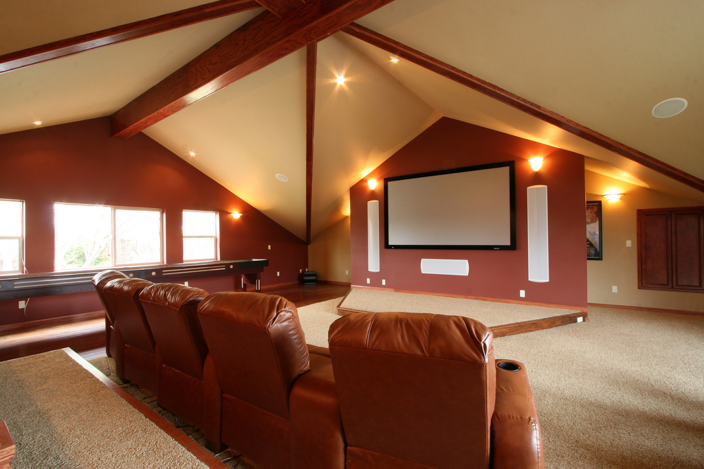 Staying Home: Benefits of a Home Theater Room